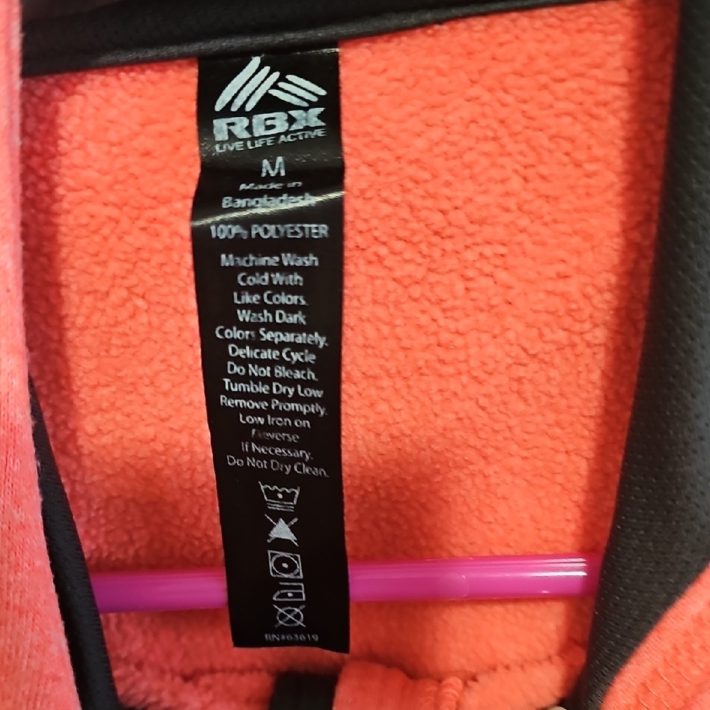 RBX Women's Coral Pea Coat - Picture 2 of 6